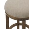 Alaterre Furniture Natick Bar Height Stool, Brown, 2PK ANNI02FDCR2 - alternate 2